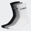 Adidas C LIN CREW 3P IC1302 Ponožky 3 KS - S Adidas C LIN CREW 3P IC1302 Ponožky 3 KS - S