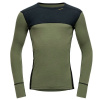 tričko DEVOLD LAUPAREN Merino 190 Shirt Man Ink/Lichen/Black XL tričko DEVOLD LAUPAREN Merino 190 Shirt Man Ink/Lichen/Black XL