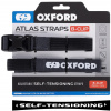 OXFORD batožinové popruhy Atlas B-Clip, 2 ks, 26 mm × 1,2 m, sivé OXFORD batožinové popruhy Atlas B-Clip, 2 ks, 26 mm × 1,2 m, sivé