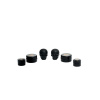 Qnubu Silicone Rosin California Black Edition, silikonové pouzdro 6 ks Qnubu Silicone Rosin California Black Edition, silikonové pouzdro 6 ks