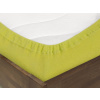 Dreamy Linens Plachta froté napínacia zlato olivové do postýlky Dreamy Linens Plachta froté napínacia zlato olivové do postýlky