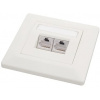 SOLARIX zásuvka CAT6, UTP, 2 x RJ45, pod omietku, biela SX9-2-6-UTP-WH SX9-2-6-UTP-WH SOLARIX zásuvka CAT6, UTP, 2 x RJ45, pod omietku, biela SX9-2-6-UTP-WH SX9-2-6-UTP-WH