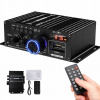 STEREO ZOSILŇOVAČ AUDIO VÝKONNÝ BLUETOOTH 40W 2-KANÁLOVÝ + DIAĽKOVÉ OVLÁDANIE STEREO ZOSILŇOVAČ AUDIO VÝKONNÝ BLUETOOTH 40W 2-KANÁLOVÝ + DIAĽKOVÉ OVLÁDANIE