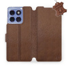 Kožené flip pouzdro Mobiwear - Motorola Edge 60 Pro - Hnědé (Kožené knížkové pouzdro, obal, kryt na mobil Motorola Edge 60 Pro, Hnědé, materiál Genuine Leather, ochrana 360°, stojánek, silikonová vani Kožené flip pouzdro Mobiwear - Motorola Edge 60 Pro - Hnědé (Kožené knížkové pouzdro, obal, kryt na mobil Motorola Edge 60 Pro, Hnědé, materiál Genuine Leather, ochrana 360°, stojánek, silikonová vani