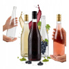 5x Fľaše VÍNO 1l BEZFAREBNÁ Fľaša na víno Alkohol Sirup Tinktúry Šťava 5ks 5x Fľaše VÍNO 1l BEZFAREBNÁ Fľaša na víno Alkohol Sirup Tinktúry Šťava 5ks