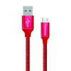 Kábel ColorWay USB - microUSB typ B 1 m červený Kábel ColorWay USB - microUSB typ B 1 m červený