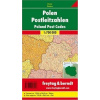Poľsko - nást. mapa 1:700 000 PSČ Poľsko - nást. mapa 1:700 000 PSČ
