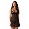 Obsessive Luxusná sexi košieľka Obsessive Stelisa + tangá ZDARMA!, Veľkosť XXL/XXXL, Farba čierna Obsessive Luxusná sexi košieľka Obsessive Stelisa + tangá ZDARMA!, Veľkosť XXL/XXXL, Farba čierna