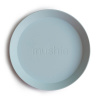 Mushie okrúhly tanier 2 ks Varianta: Powder Blue Mushie okrúhly tanier 2 ks Varianta: Powder Blue