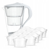 Sklenený džbán DAFI CRYSTAL UNIMAX LED 2L Biely + 12 filtrov Sklenený džbán DAFI CRYSTAL UNIMAX LED 2L Biely + 12 filtrov