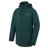 Husky Pánský hardshell kabát Nevr M dk. green (Velikost: L) Husky Pánský hardshell kabát Nevr M dk. green (Velikost: L)