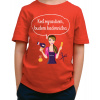 Fajntričko Kids Detské tričko - Keď vyrastiem, budem kaderníčka, Farba látky --červená--, Strih/ Variant Detský, Veľkosť M