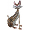 Dekorácia MagicHome Mecco, Mačka, plech, 30,5x16x40,5 cm Dekorácia MagicHome Mecco, Mačka, plech, 30,5x16x40,5 cm