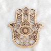 Drevený ornament - Hamsa Drevený ornament - Hamsa