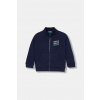 United Colors of Benetton mikina na zips detská bavlnená 3J70G504A.P.Stagionale tmavomodrá 110 United Colors of Benetton mikina na zips detská bavlnená 3J70G504A.P.Stagionale tmavomodrá 110