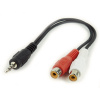 kábel audio z jack 3,5 mm na 2 x RCA samica (Cinch) 0,2 m CABLEXPERT kábel audio z jack 3,5 mm na 2 x RCA samica (Cinch) 0,2 m CABLEXPERT