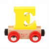 Bigjigs Rail Vagónik drevenej vláčikodráhy - Písmeno E Bigjigs Rail Vagónik drevenej vláčikodráhy - Písmeno E