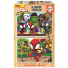 EDUCA Drevené puzzle Spidey a jeho úžasní priatelia 2x25 dielikov EDUCA Drevené puzzle Spidey a jeho úžasní priatelia 2x25 dielikov