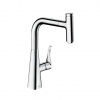 Hansgrohe Metris Select Drezová batéria s výsuvnou koncovkou, chróm 14857000-HG Hansgrohe Metris Select Drezová batéria s výsuvnou koncovkou, chróm 14857000-HG