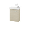 Dreja Skrinka pod umývadlo HOST SZD 40 - D04 Dub / Úchytka T04 / D04 Dub / Levé Dreja Skrinka pod umývadlo HOST SZD 40 - D04 Dub / Úchytka T04 / D04 Dub / Levé