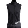 Dámska bežkárska vesta Swix Quantum Windstopper Vest W - Jet black L Dámska bežkárska vesta Swix Quantum Windstopper Vest W - Jet black L