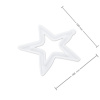 Silikónová forma na odlievanie kreatívnej hmoty hviezda 188x185x11mm - 1 ks Silikónová forma na odlievanie kreatívnej hmoty hviezda 188x185x11mm - 1 ks