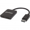 Manhattan 207768 rozbočovače obrazu DisplayPort 2x DisplayPort (207768) Manhattan 207768 rozbočovače obrazu DisplayPort 2x DisplayPort (207768)