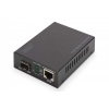 DIGITUS Digitus DN-82140 konvertor sieťovej kabeláže 1000 Mbit/s Čierna (DN-82140) DIGITUS Digitus DN-82140 konvertor sieťovej kabeláže 1000 Mbit/s Čierna (DN-82140)
