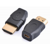 Redukce micro HDMI Typ D samice - HDMI Typ A samec Redukce micro HDMI Typ D samice - HDMI Typ A samec