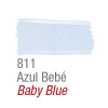 ACRILEX Farby na textil /matné 37ml Odtieň: 811 - Baby Blue - Svetlomodrá ACRILEX Farby na textil /matné 37ml Odtieň: 811 - Baby Blue - Svetlomodrá