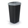 Prosperplast Odpadkový kôš COMPACTO DROPIN čierny/svetlosivý, variant 45 l Prosperplast Odpadkový kôš COMPACTO DROPIN čierny/svetlosivý, variant 45 l
