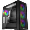 EVOLVEO Rhino, eATX/ATX/4x ARGB/bočnice sklo/mesh RHINO-BK-4 EVOLVEO Rhino, eATX/ATX/4x ARGB/bočnice sklo/mesh RHINO-BK-4