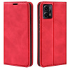 Peňaženkové kožené puzdro Retro-skin na Motorola Moto G13 / G23 / G53 5G - Červená Peňaženkové kožené puzdro Retro-skin na Motorola Moto G13 / G23 / G53 5G - Červená