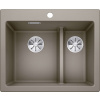 Blanco Pleon 6 Split Silgranitový drez, 62x51 cm, tartufo 521696 Blanco Pleon 6 Split Silgranitový drez, 62x51 cm, tartufo 521696