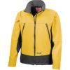 RESULT R 120X / Unisex 3-vrstvová softshellová bunda s kapucňou - šport yellow XXXL RESULT R 120X / Unisex 3-vrstvová softshellová bunda s kapucňou - šport yellow XXXL