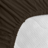 Top textil Prostěradlo Jersey Standard 90x200 cm tmavě hnědá Top textil Prostěradlo Jersey Standard 90x200 cm tmavě hnědá