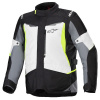 ALPINESTARS bunda ST-1 WATERPROOF, ALPINESTARS (světle šedá/černá/žlutá fluo, vel. XL) ALPINESTARS bunda ST-1 WATERPROOF, ALPINESTARS (světle šedá/černá/žlutá fluo, vel. XL)