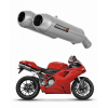 Ducati 1098 2007 - 2009 ladený výfuk OVR + dB killer Ducati 1098 2007 - 2009 ladený výfuk OVR + dB killer