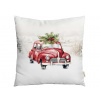 Dekoračná obliečka na vankúšik Vianoce na cestách Dekoračná obliečka na vankúšik Vianoce na cestách