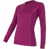 Dámské termo tričko SENSOR Merino active fialová Velikost: M, Barva: fialová Dámské termo tričko SENSOR Merino active fialová Velikost: M, Barva: fialová