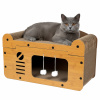 PELIEŠOK PRE MAČKU BÚDA DOMČEK ŠKRABADLO LEŽOVISKO SKLADACIA BÚDA HRAČKA z MDF PELIEŠOK PRE MAČKU BÚDA DOMČEK ŠKRABADLO LEŽOVISKO SKLADACIA BÚDA HRAČKA z MDF