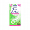 Beauty Formulas Aloe Vera Wax Strips depilačné pásiky na tvár a oblasť bikín 36 ks Beauty Formulas Aloe Vera Wax Strips depilačné pásiky na tvár a oblasť bikín 36 ks