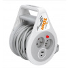 Solight prodlužovací přívod na bubnu 10m, USB A+C, 2 zásuvky, šedý kabel, 3x 1,0mm2 PB25C Solight prodlužovací přívod na bubnu 10m, USB A+C, 2 zásuvky, šedý kabel, 3x 1,0mm2 PB25C
