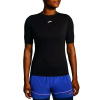 Dámske tričko Brooks High Point s krátkym rukávom Black L Dámske tričko Brooks High Point s krátkym rukávom Black L