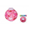 Wiky Lampión Guľa srdce 20cm na batérie 020200 - oslava Wiky Lampión Guľa srdce 20cm na batérie 020200 - oslava