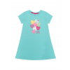 Dievčenské šaty - WINKIKI WKG 11043, tyrkysová Farba: Tyrkysová, Veľkosť: 98 Dievčenské šaty - WINKIKI WKG 11043, tyrkysová Farba: Tyrkysová, Veľkosť: 98
