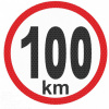 Samolepka reflexná malá - 100km AutoZulu Samolepka reflexná malá - 100km AutoZulu