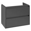 Villeroy & Boch Skyla Umývadlová skrinka, 77x60x44 cm, 2 zásuvky, Graphite C79700VR Villeroy & Boch Skyla Umývadlová skrinka, 77x60x44 cm, 2 zásuvky, Graphite C79700VR