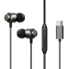 Joyroom Joyroom Earphone Wired In-Ear Headphones with Remote and Microphone, Type-C USB, Gray EU (JR-EC06) Joyroom Joyroom Earphone Wired In-Ear Headphones with Remote and Microphone, Type-C USB, Gray EU (JR-EC06)