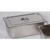 Veko pre vaňu na malé nádoby GN 2/3 z ušľachtilej ocele Veko pre vaňu na malé nádoby GN 2/3 z ušľachtilej ocele